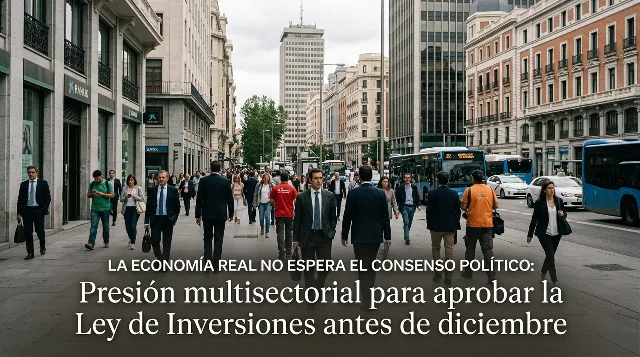 La economía real no espera al consenso político: presión multisectorial para aprobar la Ley de Inversiones antes de diciembre